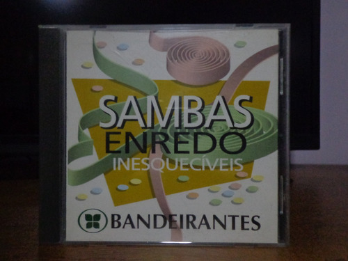 Cd Sambas De Enredo Inesquecíveis Rj Bandeirantes 