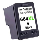 Cartucho Hp 664 Xl Preto Compativel Pigmentação Profissional