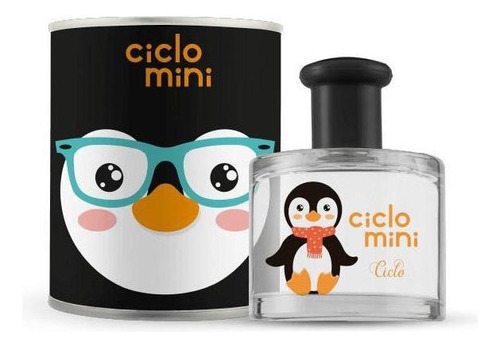 Perfume Infantil Ciclo Mini Pingucho Essência Autêntica E Suave