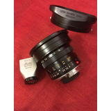 Leica Elmarit-m 21mm F/ 2.8 E60 Gran Angular Con Visor