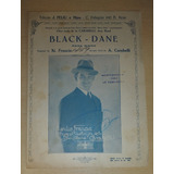 Partitura Black Dane Para Piano M. Francia A. Carabelli