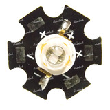 10 Led Estrella 5w Ultravioleta 395-400nm Con Pre-disipador