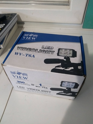 Iluminador Led Videolight Wv-t6a 300 Pcs Power Led | Usado