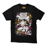 Playera One Piece Luffy Gear 5 Tambores De La Liberacion