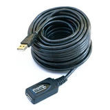 Cable De Extensión Usb 2.0 Activo 10 Metros