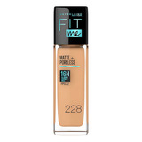 Fit Me Matte Poreless 16h 30 Ml 228 Soft Tan 6c