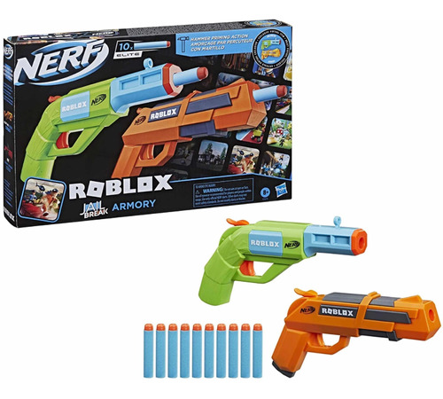 Nerf Edición Roblox Pistolas Dobles