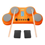 Hxw Pd405 Juego De Bateria Electrica De Mesa Con 163 Sonidos