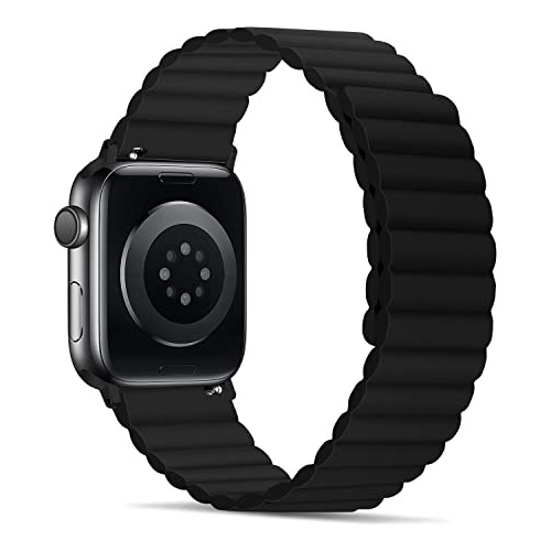 Malla Para Apple Watch All Series 38/40/41mm Magnetic Negro