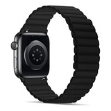 Malla Para Apple Watch All Series 38/40/41mm Magnetic Negro