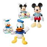 Bonecos Mickey E Donald Baby Pelúcia Disney - Baby Brink