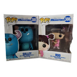 Niña Boo Y Sulley Figura De Vinil Funko Monsters Inc Disney 