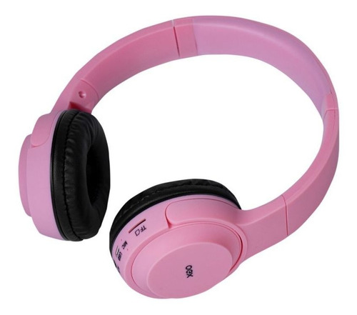 Headset Bluetooth Dobrável Oex Hs314 Teen Pop Rosa