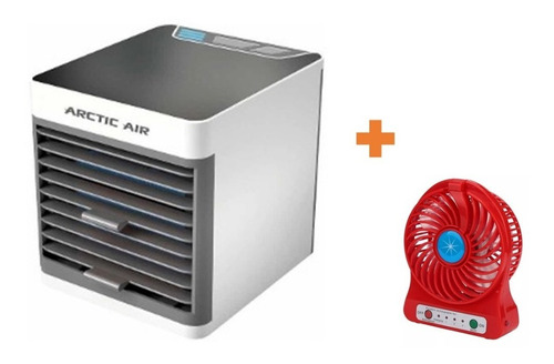 Ventilador Enfriador De Aire Artic Plus + Ventilador De Mano