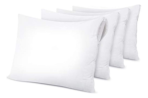 Utopia Bedding - Funda De Almohada Impermeable Con Cremaller