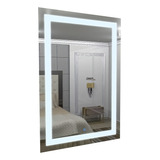 Espelho Decorativo Led 60x90 Botão Touch Banheiro Decoração