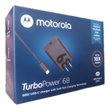 Cargador Motorola Turbo Power 68w Usb C Original En Caja 