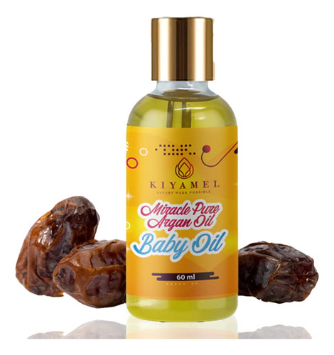 Kiyamel Aceite De Argan 100% Puro Para Bebes, Aceite De Bebe