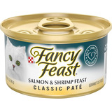 Alimento Gourmet De Gato Fancy Feast Salmon Y Camaron 24pack