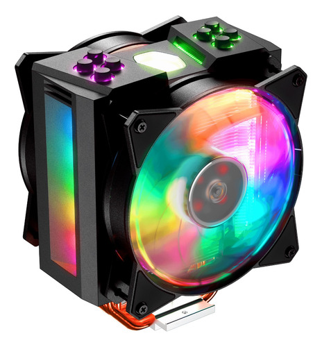 Cooler Cpu Coolermaster Masterair Ma410m Gamer Rgb Intel Amd