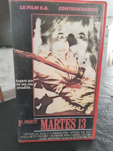 Martes 13-friday The 13-sean S. Cunningham-vhs-1980
