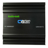 Amplificador Carbon Audio 2 Ch Clase Ab 1200w Max