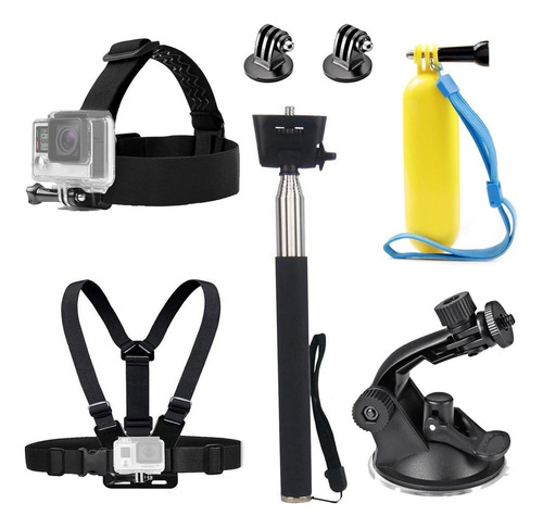 Kit Maleta Gopro + 50 Accesorios Cámara Deportes