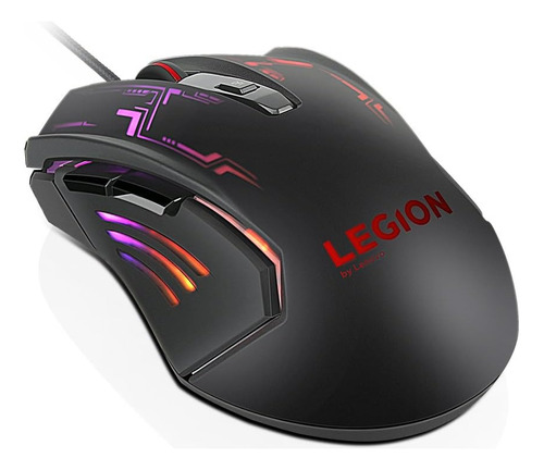 Mouse Lenovo Legion M200 Rgb Alámbrico Gaming 6 Botones 