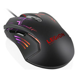 Mouse Lenovo Legion M200 Rgb Alámbrico Gaming 6 Botones 