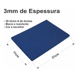 Manta Silicone Para Prensa Térmica De Caneca Long Drink 3mm