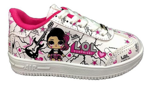 Zapatillas Personajes Lol Surprise Negro Nenas Niñas Art4000