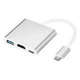 Convertidor Tipo C A Hdmi - Usb 3.0 - Tipo C