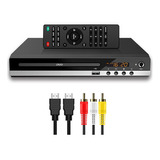 1 Dvd Player Tv Mp3 Usb 220v Com Controle Remoto