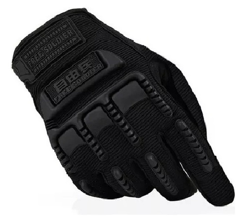 Guantes Moto Tácticos Antideslizantes Mechanix Dedo Largo