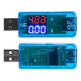 Probador Medidor Usb Tester De Corriente Y Voltaje