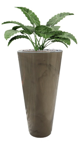 Vasos Plantas Polietileno Grande Decorativo Marmorizado Luxo