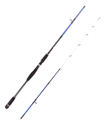 Caña Fibra De Carbono Pesca Azul 240cm Cñs29