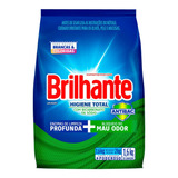 Detergente Brilhante Pó Higiene Total 1,6kg