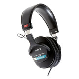 Audifonos Sony Mdr-7506 Profesional Flexible Color Negro 