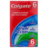 Cremas Dentales Colgate Triple Acción - g a $525