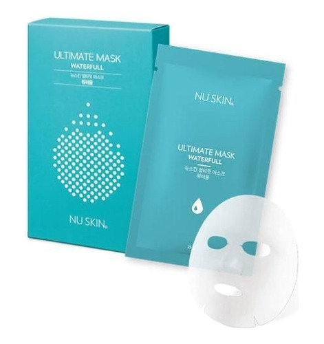 Nu Skin Ultimate Mask Waterfull Cafeína Y Ácido Hialurónico 