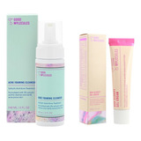 Good Molecules Kit Acne Limpiador Facial + Gel Aclarante