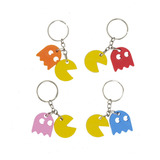 Llavero Pacman Fantasma Pack X 50 Cumple Souvenir Regalo