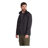 Campera Macowens Impermeable Negra Hombre 019201043002