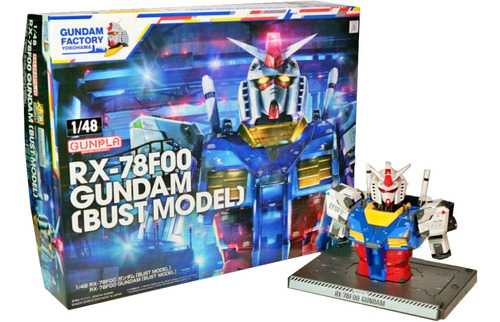 Gundam Factory Yokohama 1/48 Rx-78f00 Bust Model Kit Gunpla