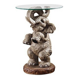 Diseño Toscano Good Fortune Elephant Decoracion Africana G