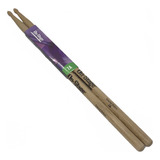  Baqueta Onstage Selected Hickory 7a Natural Com Ponta De Madeira