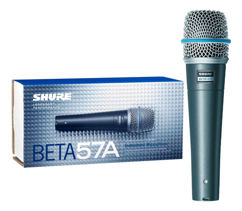 Microfone Shure Supercardioide Para Gravação Beta57a