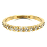 Anillo Churumbela Oro 14kt Diamantes Naturales .25ct Aura