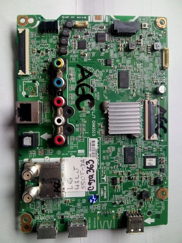 Main Board O Tarjeta Principal Tv Led LG 43lj550t